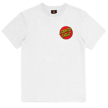 Youth Santa Cruz Classic Dot Chest Tee