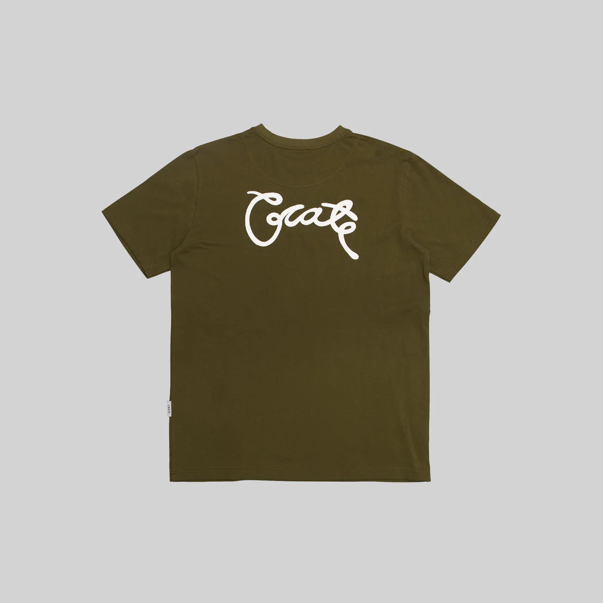 Crate SCRIPTED T-SHIRT - OLIVE