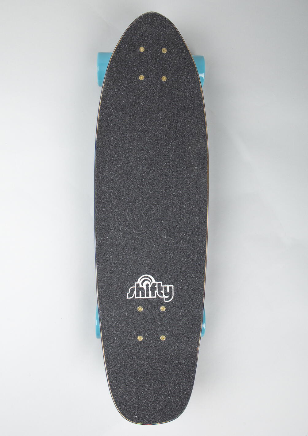 Shifty Blue Barrels Longboard Complete 27" Mini