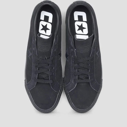 Converse Cons One Star Pro Suede Low - Black/Black/Black