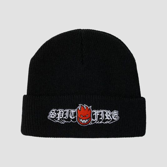 Old E Drop Beanie - Black