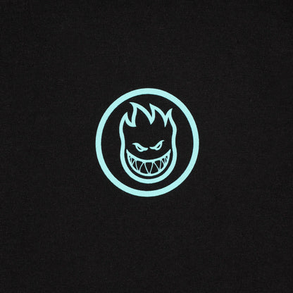 Spitfire Radioactive Classic Swirl Tee - Black