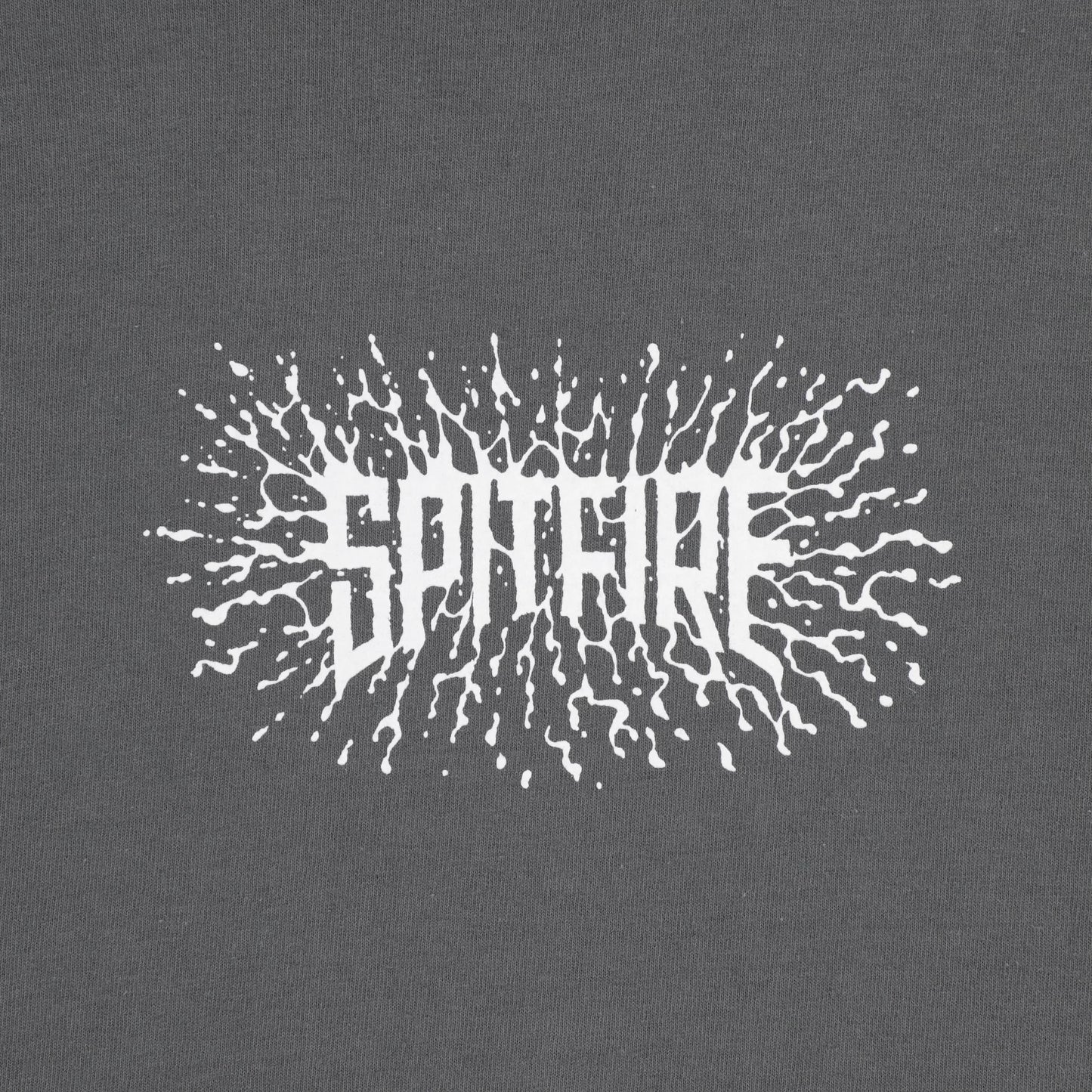 Youth Splat Tee - Charcoal