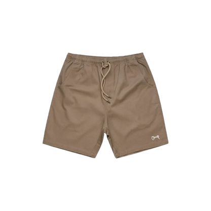 Crate Stamp Walk Short - Tan