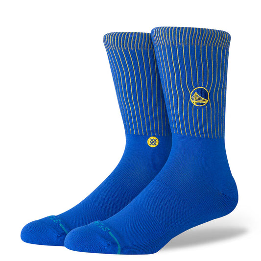 NBA Warriors Badged Crew Sock