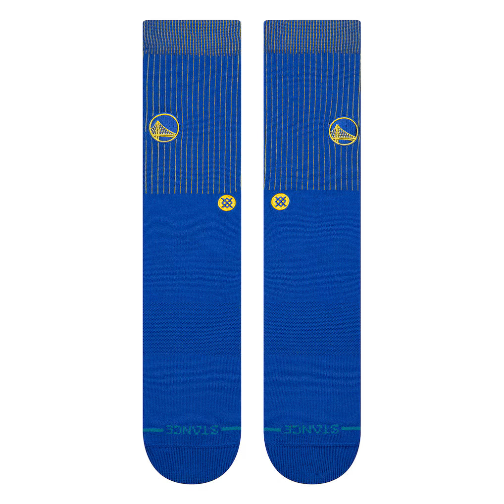 NBA Warriors Badged Crew Sock
