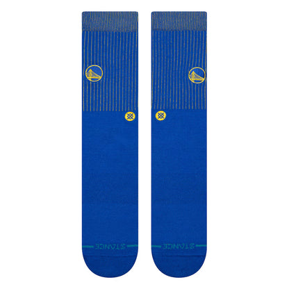 NBA Warriors Badged Crew Sock