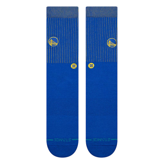 NBA Warriors Badged Crew Sock