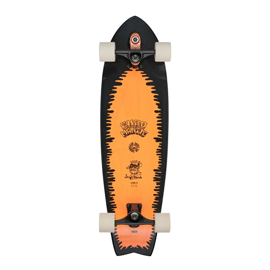 Chromantic 33" Cruiser/Surf Skate - Lightning Log