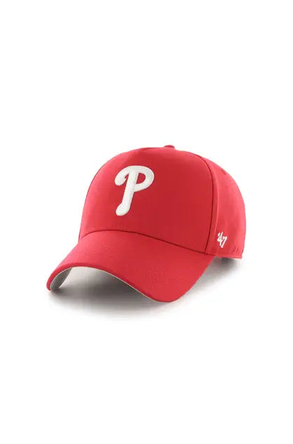47 Brand Philadelphia Phillies Red '47 MVP DT SNAPBACK
