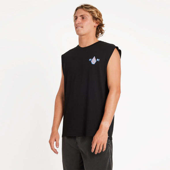 Counter Top Muscle Tee - Black