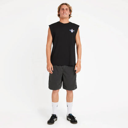 Counter Top Muscle Tee - Black