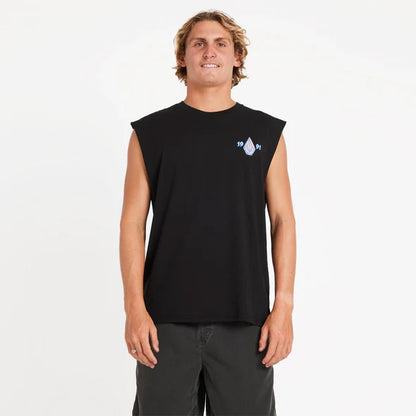 Counter Top Muscle Tee - Black