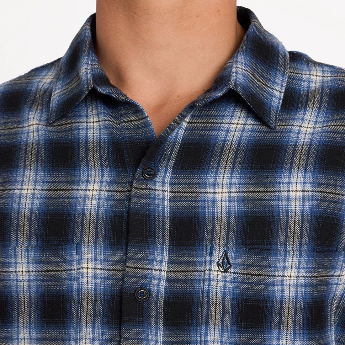 Psycho flannel - Light Navy