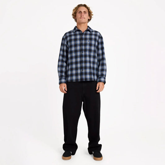 Psycho flannel - Light Navy