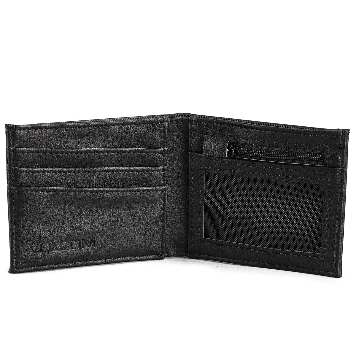 Slim Stone Wallet - Black