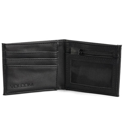 Slim Stone Wallet - Black