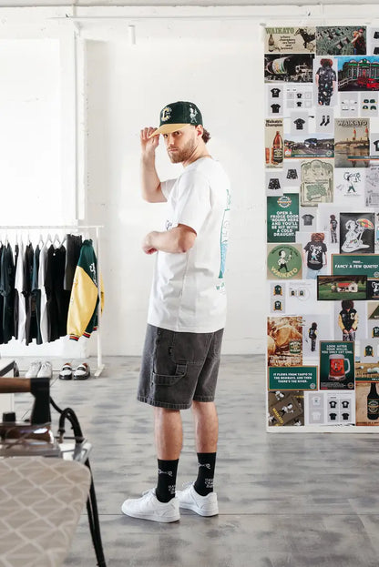 Crate X Willie The Waiter X Waikato Draught Cord Snapback