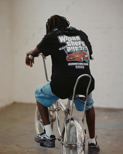 Wndrr Most Wanted Box Fit Tee - Black