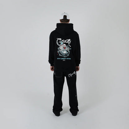 Crate Clowning Around Superfleece Hoodie - Black