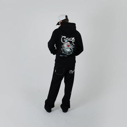 Crate Clowning Around Superfleece Hoodie - Black