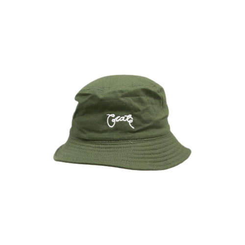 Scripted Bucket Hat - Khaki
