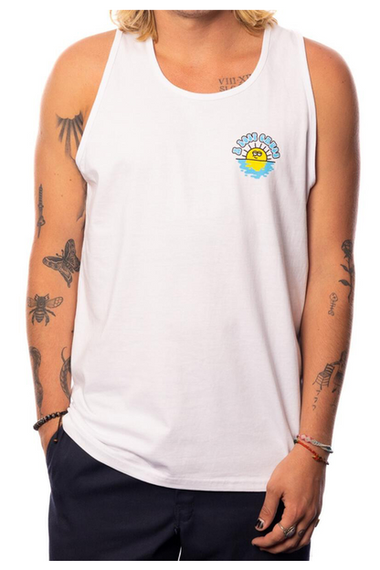 A Lost Cause High Tide Tank - White