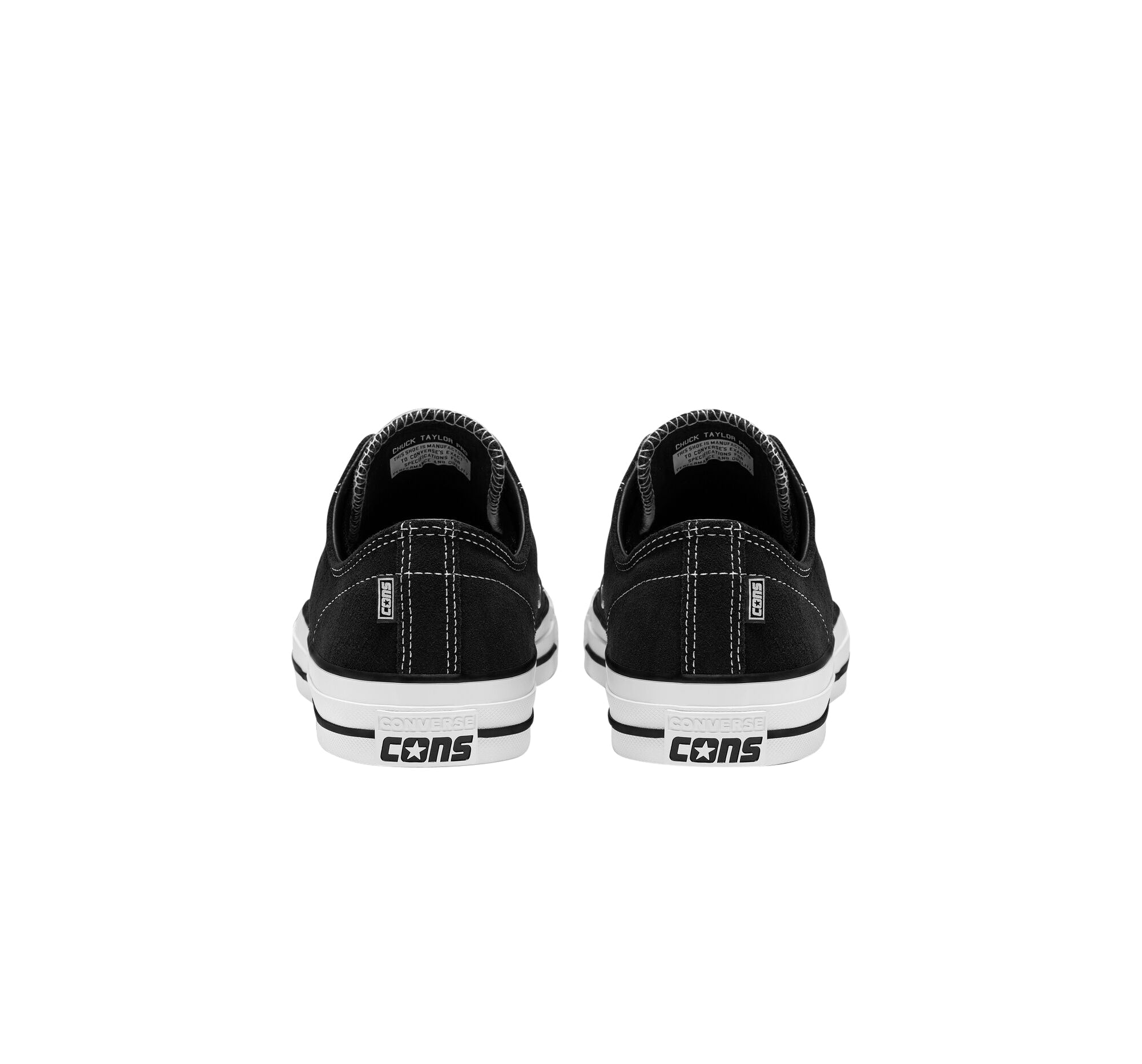 Converse Cons Ctas Pro Low Suede - Black/White