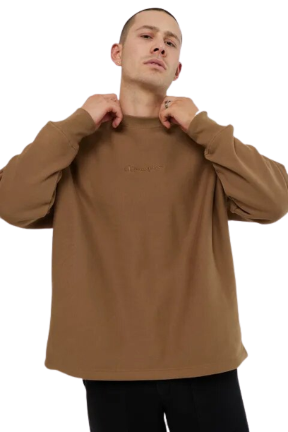 Champion Rw Rlx Hem Crew - Midway brown