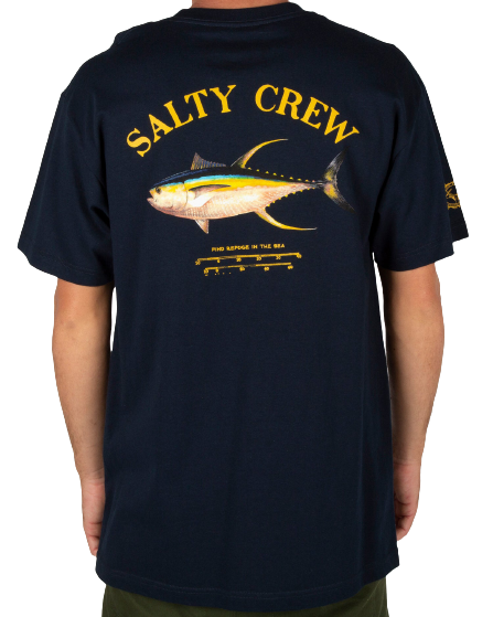 Salty Crew Ahi Mount Tee - Navy