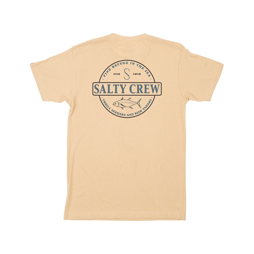 Salty Crew Deep Sea Premium S/S Tee - Camel