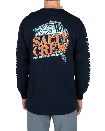 Salty Crew Oh No Standard L/S Tee - Navy