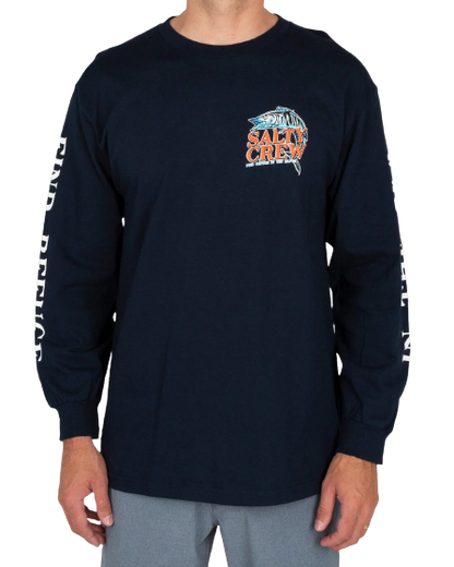 Salty Crew Oh No Standard L/S Tee - Navy