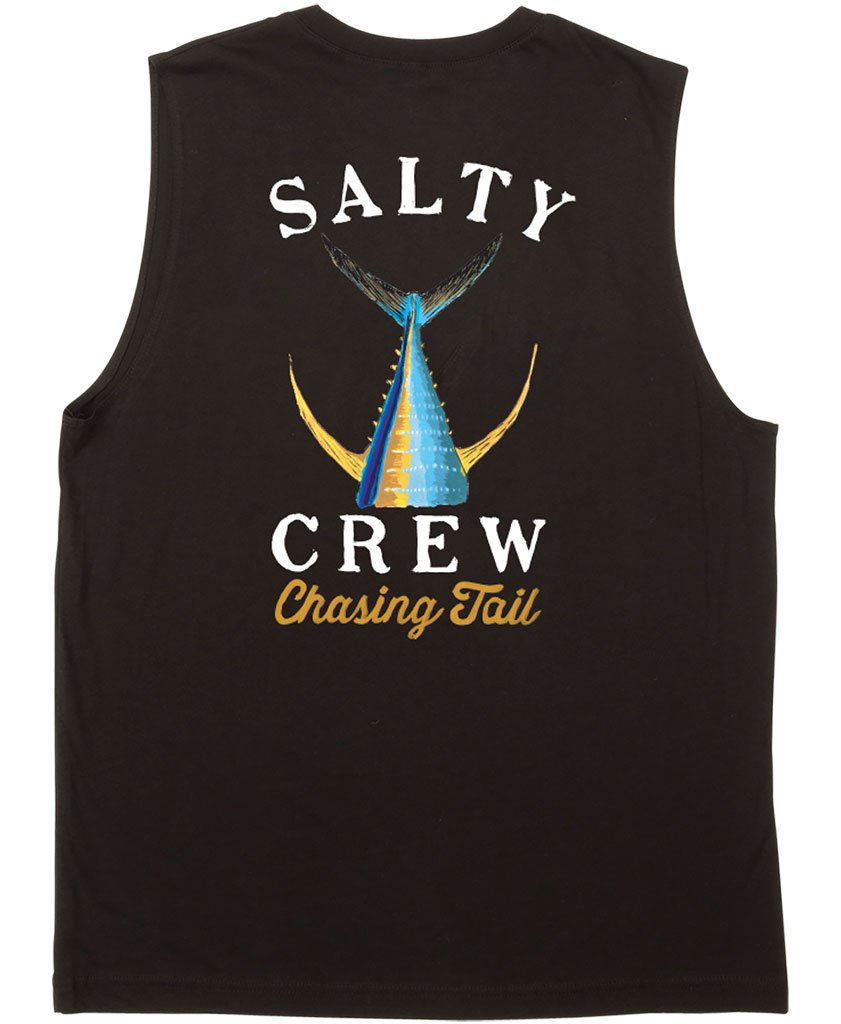Salty Crew Tailed Sleeveless - Black
