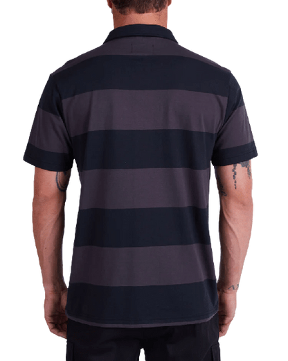 Salty Crew Diver Down S/S Polo - Charcoal