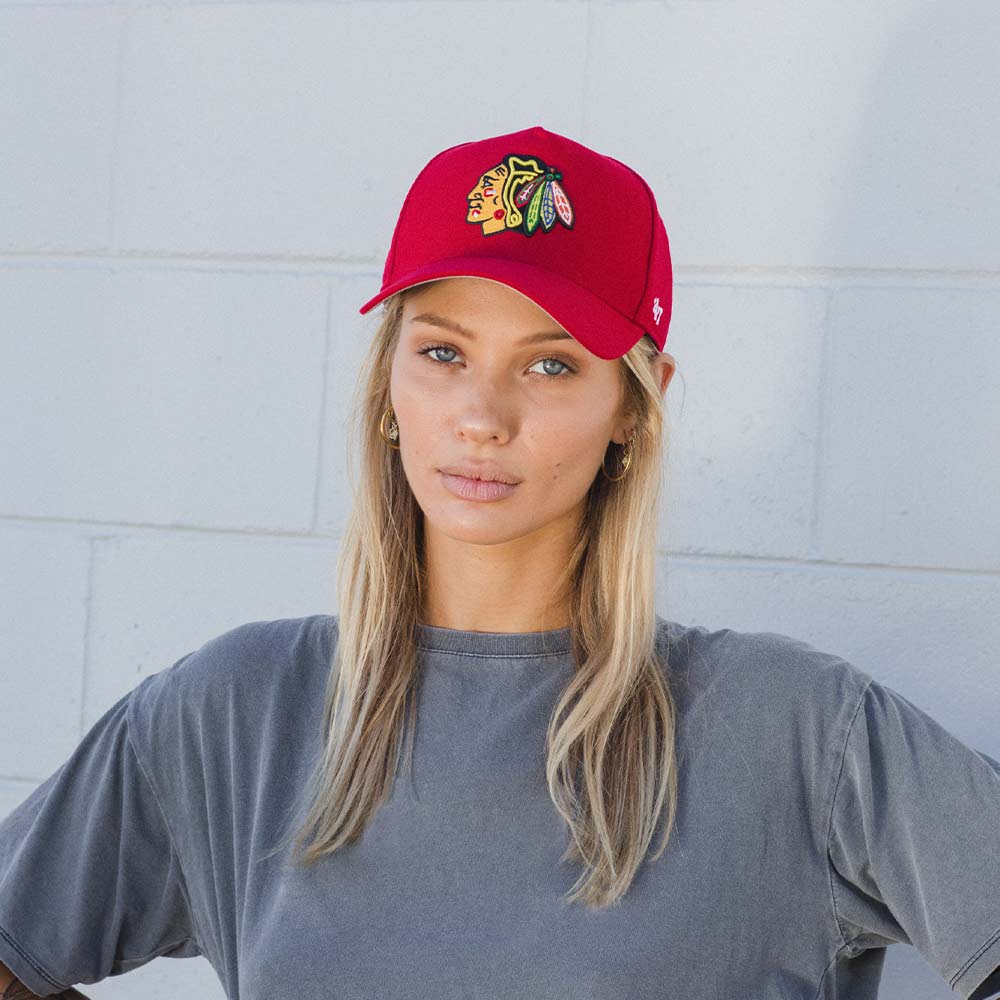 47 CHICAGO BLACKHAWKS RED '47 MVP DT SNAPBACK