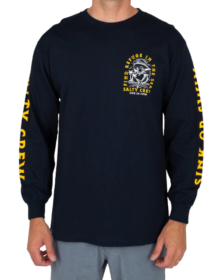 Salty Crew Dancin Dodo Premium L/S Tee - Navy
