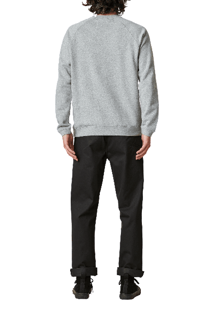 Globe Traveller Crew - Grey Marle