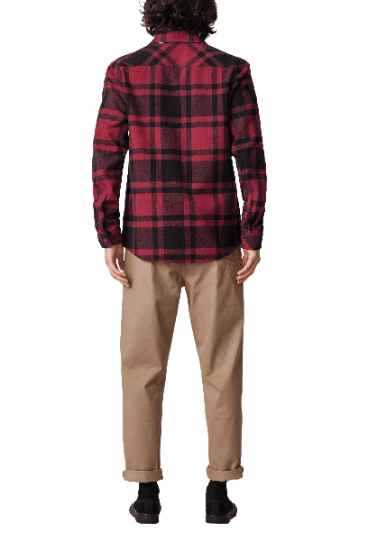 Globe Wanderer Shacket - Rhubarb
