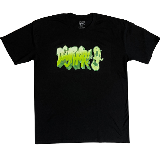 Dcypher Apparel Glow In The Dark S/S T-Shirt - Black