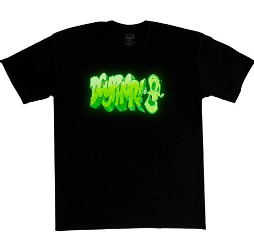 Dcypher Apparel Glow In The Dark S/S T-Shirt - Black