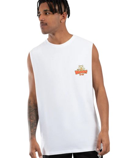 Wndrr Ramen Muscle Top - White