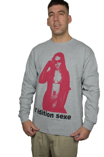 For The Homies LE E'DITION SEXE L/S T-Shirt - Athletic Grey