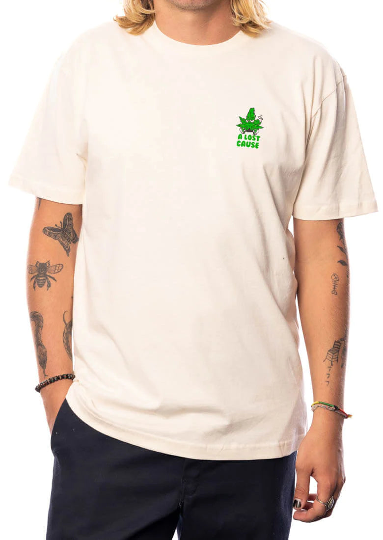 Stay High Tee - Bone
