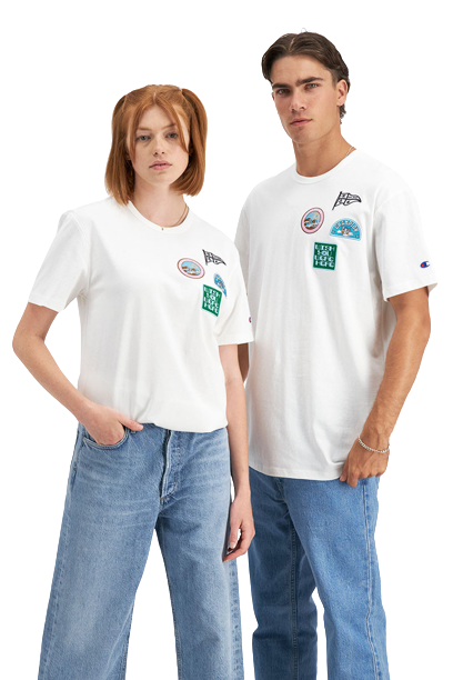 Champion Destination Heritage Tee - White