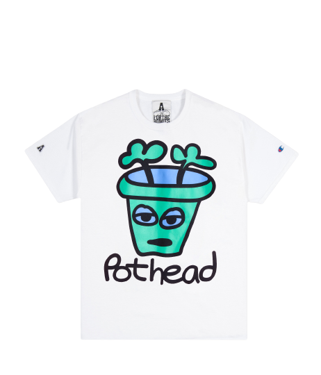 For The Homies Pothead T-Shirt - White