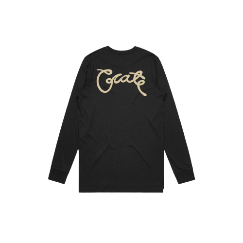 Scripted L/S T-Shirt - Black