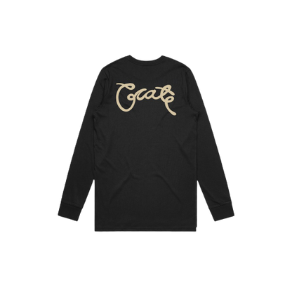 Scripted L/S T-Shirt - Black