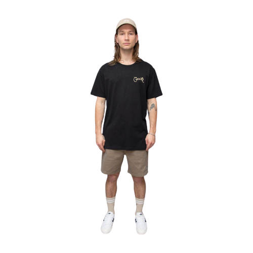 Script T-Shirt - Black
