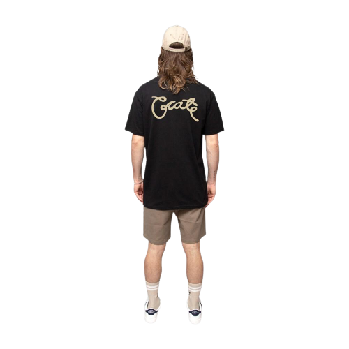 Script T-Shirt - Black